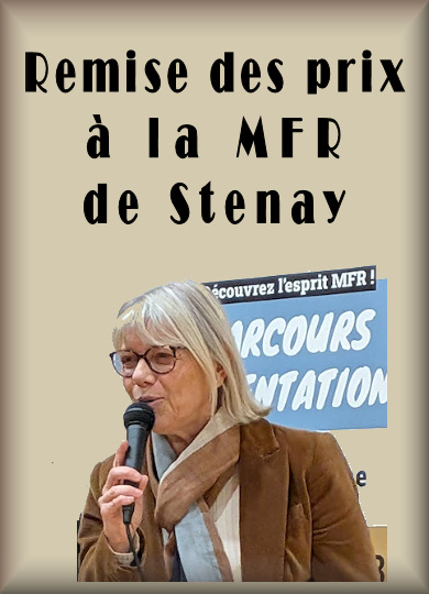 Remise de prix à la MFR de Stenay